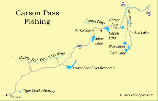 Little Creek Reservoir Depth Chart