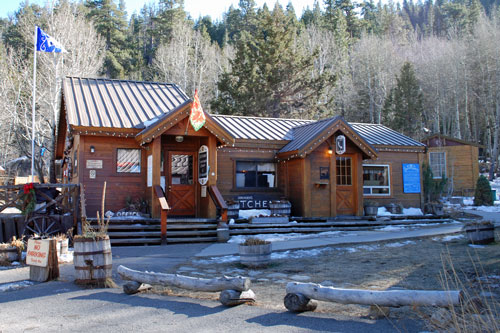 photo of Kirkwood's Cross country center on Carson Pass, CA